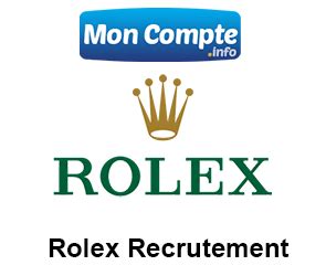 rolex bulle emploi|rolex en ligne.